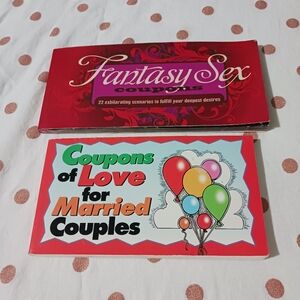 Coupon Books( Couple Or Gag)
